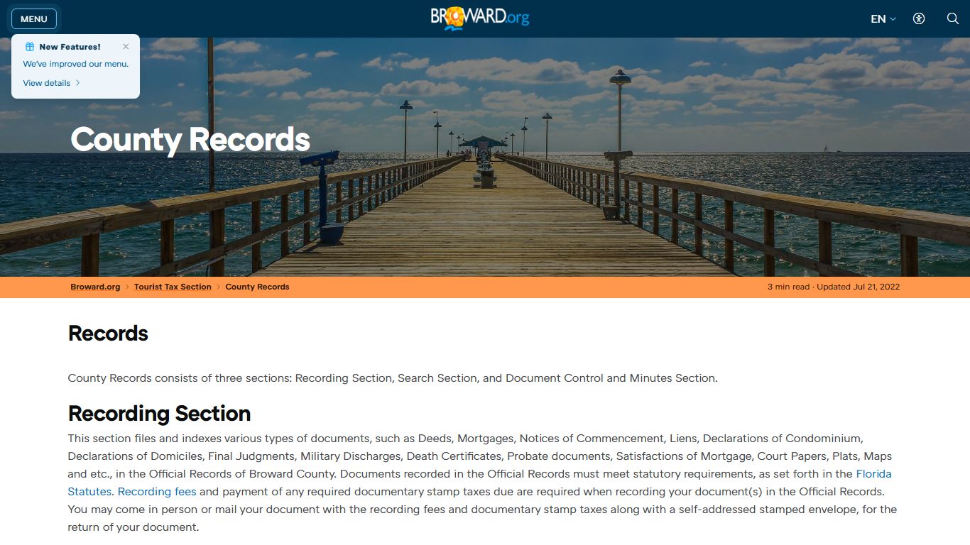 Records County Records - Broward County